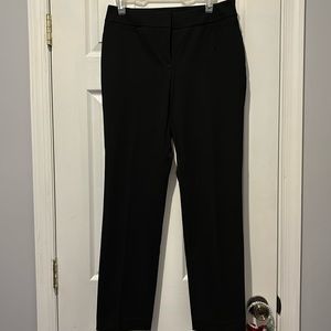 Ann Taylor straight leg women’s pant, black, size 4